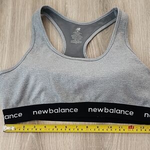 New Balance Gray Sports Bra
